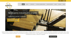Desktop Screenshot of metalstyl.pl